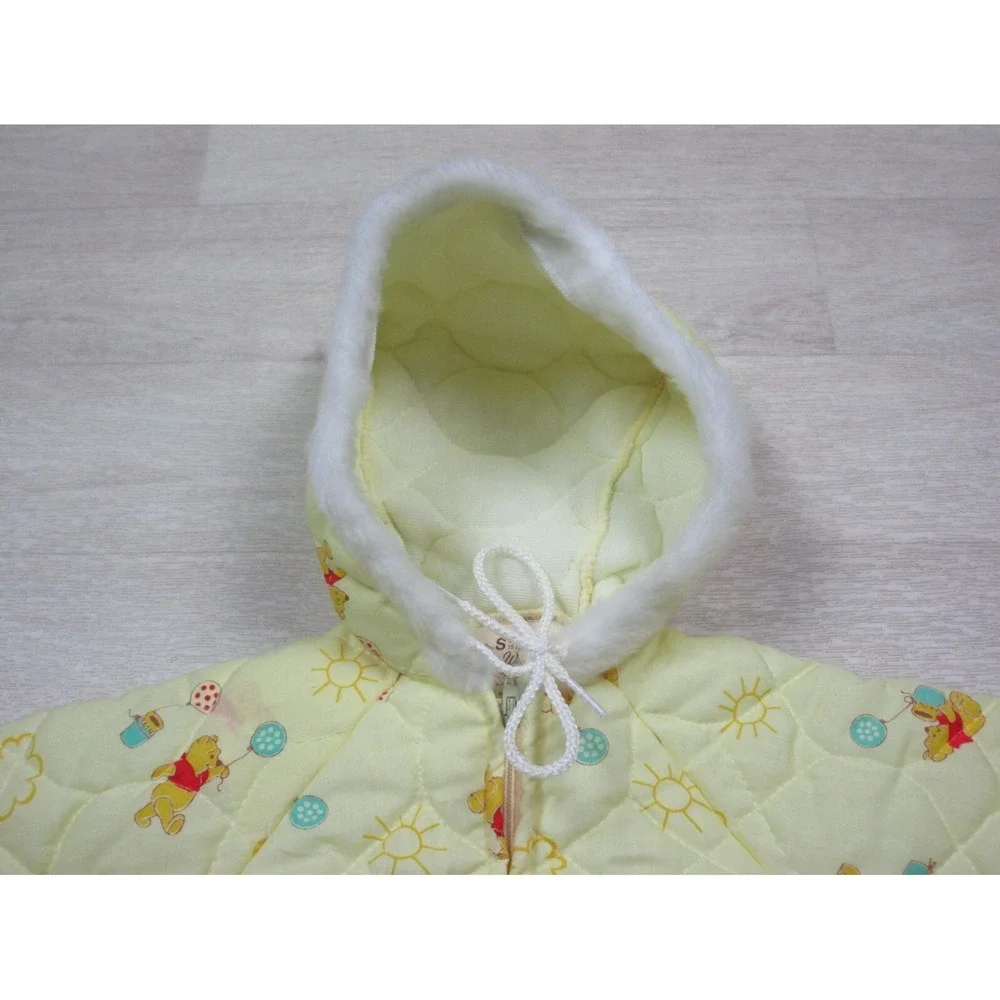 Vintage 1970's Walt Disney Productions POOH AOP Toddler One Piece Size‎ (S) EUC